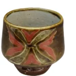河井寛次郎 鎬碗 益子焼 共箱 茶道具 伝統工芸 美術品 民芸運動 陶芸 和食器