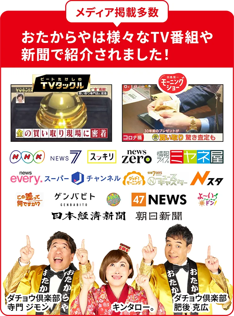 メディア掲載多数