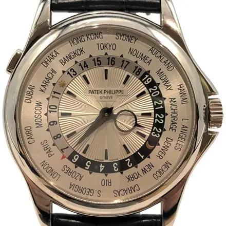 パテック フィリップ ワールドタイム WG シルバー  5130G-001