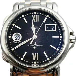 ユリス・ナルダン サンマルコGMT 223-88 2704 SS 自動巻式 ブラック