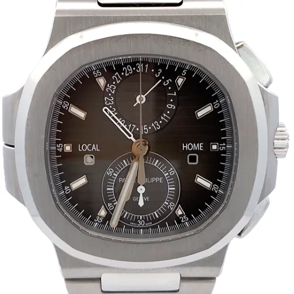 パテックフィリップ ノーチラス トラベルタイム クロノグラフ 5990/1A-001