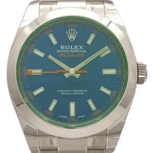 ロレックス ミルガウス 116400GV ブルー