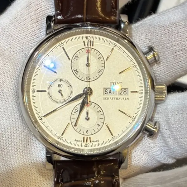 IWC　ポートフィノ・クロノグラフ　IW391007 loading=