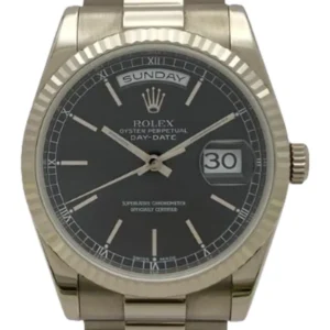 ロレックス デイデイト 118239 ブラック文字盤