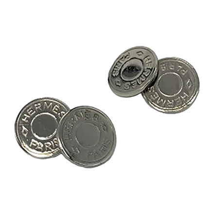 エルメス ラウンドカフスボタン