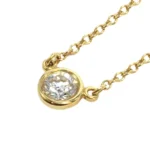ティファニー バイザヤード ネックレス ネックレストップ K18