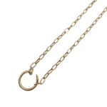 カルティエ ジュストアンクル ネックレス/ネックレストップ 750 16.4g /ダイヤ