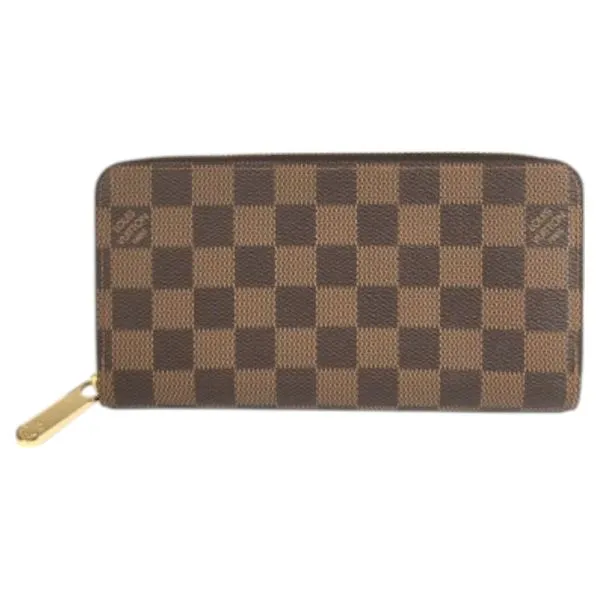 ルイ・ヴィトン ダミエ・エベヌ ジッピーウォレット 財布 N41661