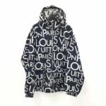 ルイ・ヴィトン パーカー ネイビー×ホワイト