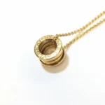 ブルガリ　ビーゼロワン　ネックレス　ネックレストップ　K18