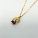 グッチ ライオンヘッド ネックレス K18YG