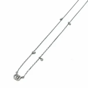 グッチ ダブルG ネックレス K18WG