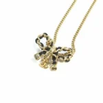 シャネル ネックレス ネックレストップ リボンモチーフ