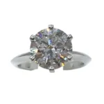 ティファニー ソリティア リング 2.67ct
