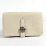 エルメス ドゴンベトン 名刺入れ レザー