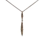 カシケイ K18 ダイヤモンド ネックレス 1ct
