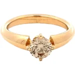 カシケイ K18 ダイヤ 0.74・0.02ct