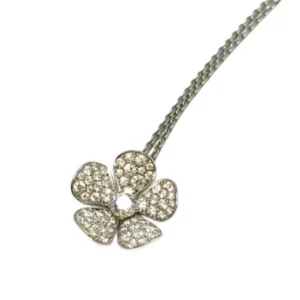 ギメル ネックレス ネックレストップ Pt950  ダイヤ0.182ct
