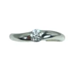 スタージュエリー Pt950 ダイヤモンド リング 0.291ct　