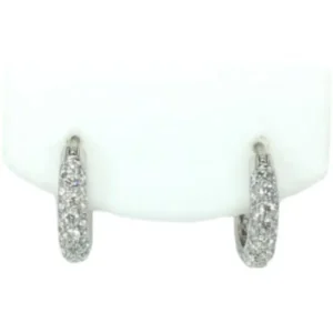 ギメル Pt950 ダイヤ ピアス/イヤリング 0.818・0.807ct　