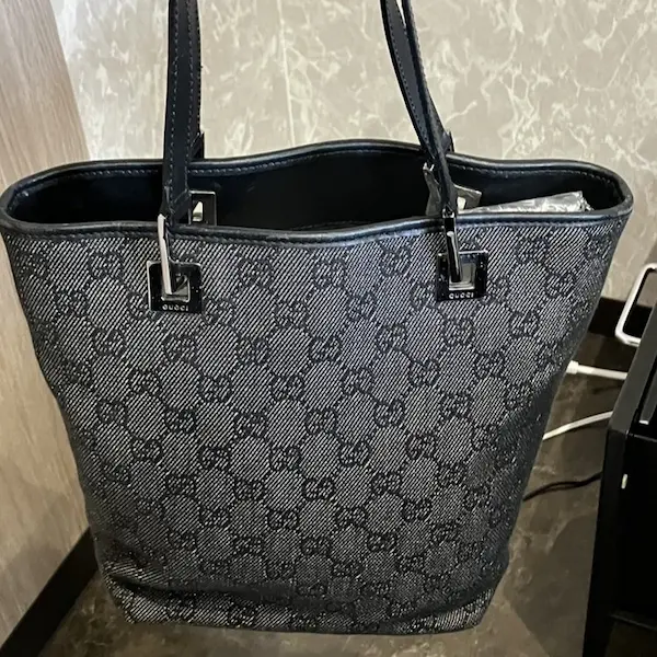 グッチ　GGキャンバス　トートバッグ