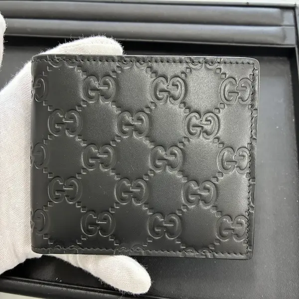 グッチ　グッチシマ　二つ折りウォレット