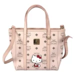 MCM トートバッグ レザー HELLO KITTYコラボ