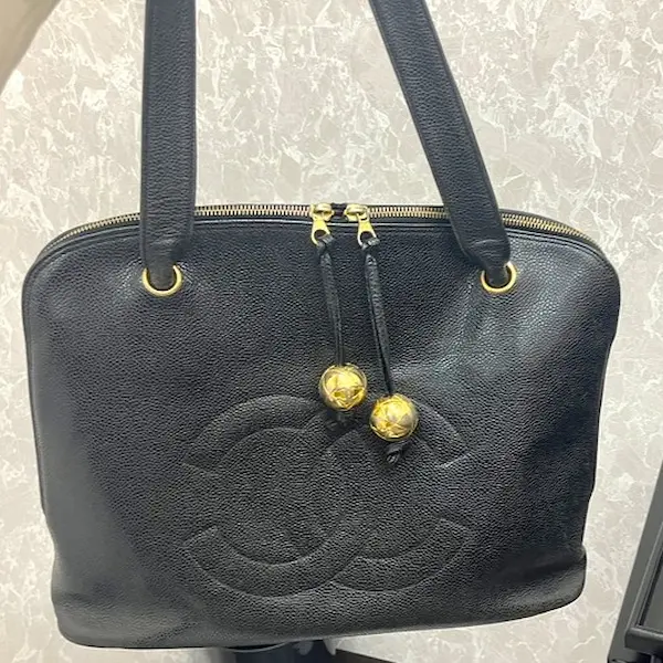 シャネル　デカココマーク ココボール　トートバッグ