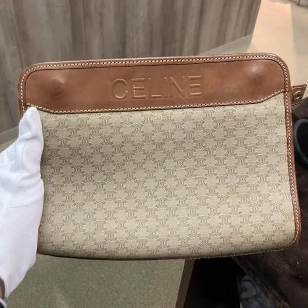 セリーヌ　マカダム　クラッチバッグ