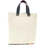 エルメス プティアッシュ ハンドバッグ キャンバス シルバー金具