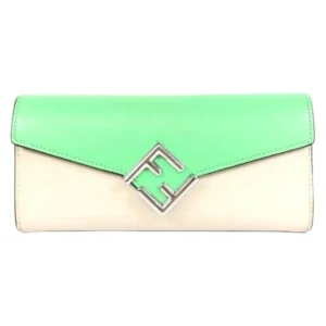 フェンディ FFダイヤモンド 財布 レザー