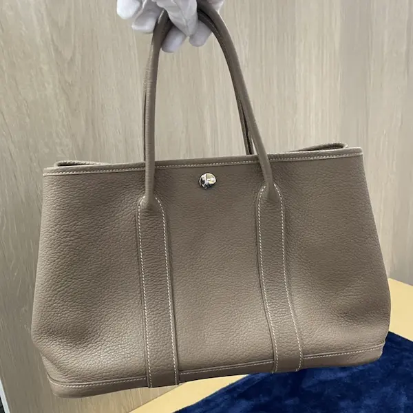 エルメス　ガーデンパーティTPM　エトゥープ　◻︎N刻印