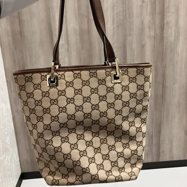 グッチ　GGキャンバス　トートバッグ