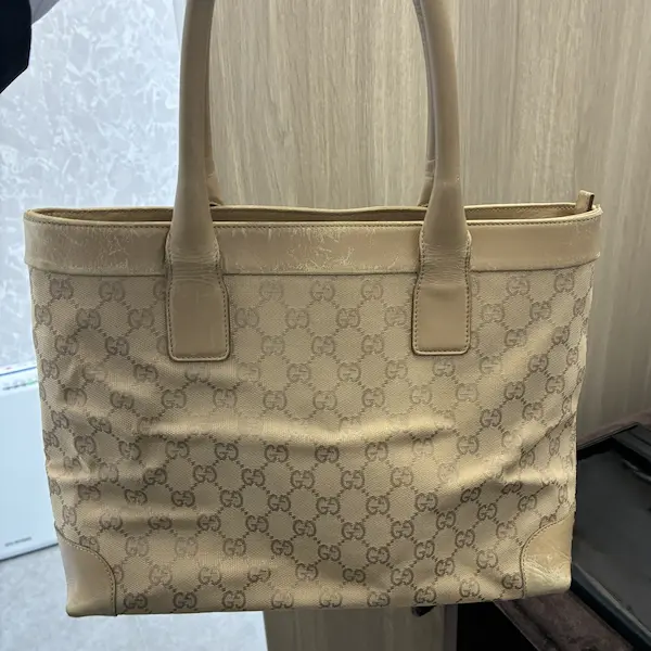 グッチ　GGキャンバス　トートバッグ