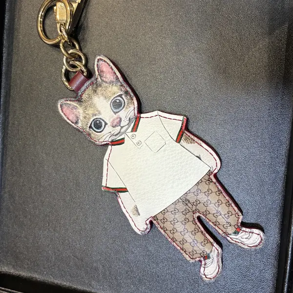 グッチ　ヒグチユウコ　ボリス　キーホルダー