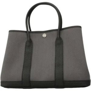 エルメス ガーデンパーティTPM ハンドバッグ レザー K刻印 シルバー金具
