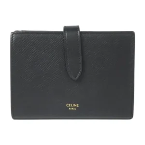 セリーヌ ミディアムストラップウォレット 財布 レザー