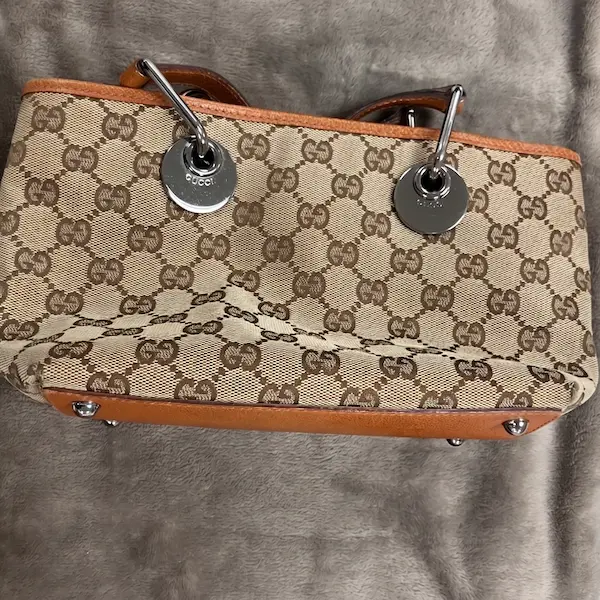 グッチ　GGキャンバス　エクリプス　トートバッグ
