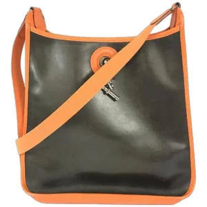 エルメス ヴェスパPM ショルダーバッグ レザー シルバー金具