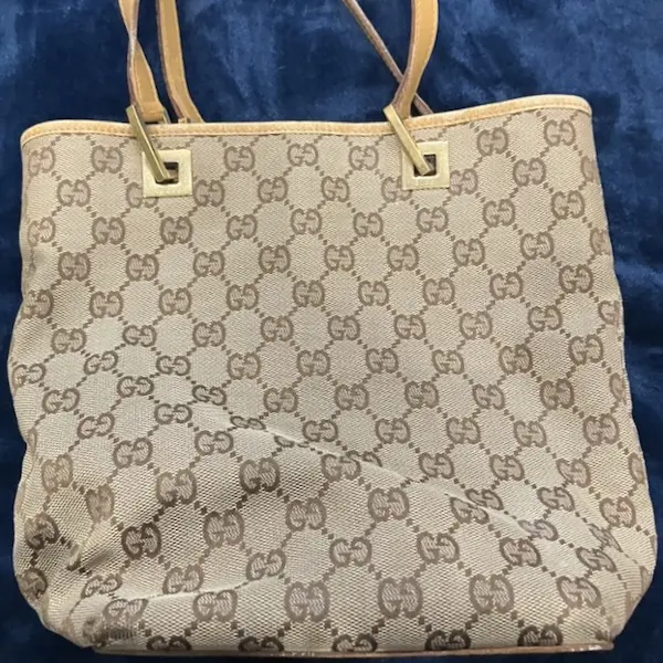 グッチ　GGキャンバス　トートバッグ