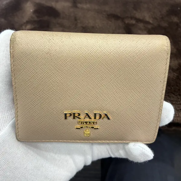 プラダ　サフィアーノ　マルチカラー　二つ折り財布