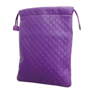 グッチ マイクログッチシマ ポーチ レザー
