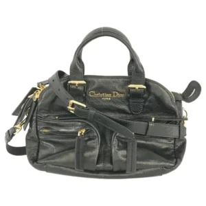 ディオール ハンドバッグ レザー