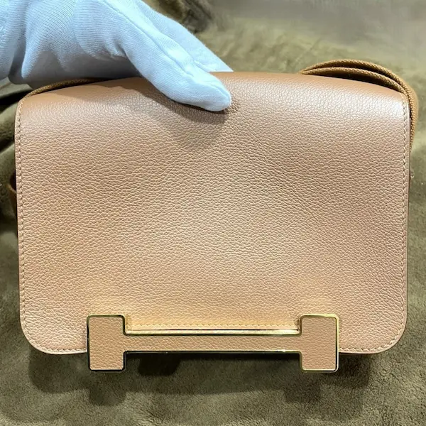 エルメス　ゲタ　ヴォー・エヴァーカーフ　ショルダーバッグ
