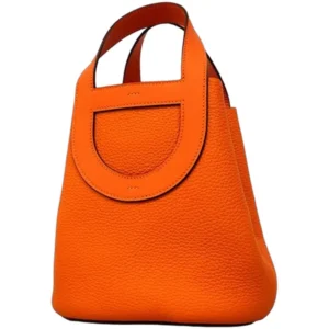 エルメス インザループ18 ハンドバッグ レザー U刻印 シルバー金具