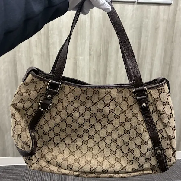 グッチ　GGキャンバス　アビー　トートバッグ