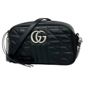 グッチ GGマーモント ショルダーバッグ レザー