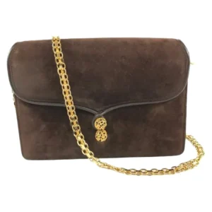 グッチ オールドグッチ ショルダーバッグ スエード