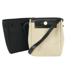エルメス エールバッグTPM ショルダーバッグ キャンバス □H刻印 ベージュ