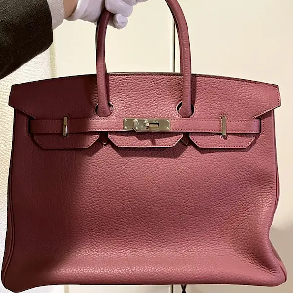 エルメス　バーキン35　□R刻印